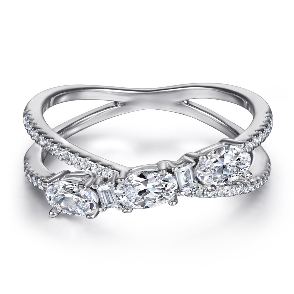 Bague élégante en argent
